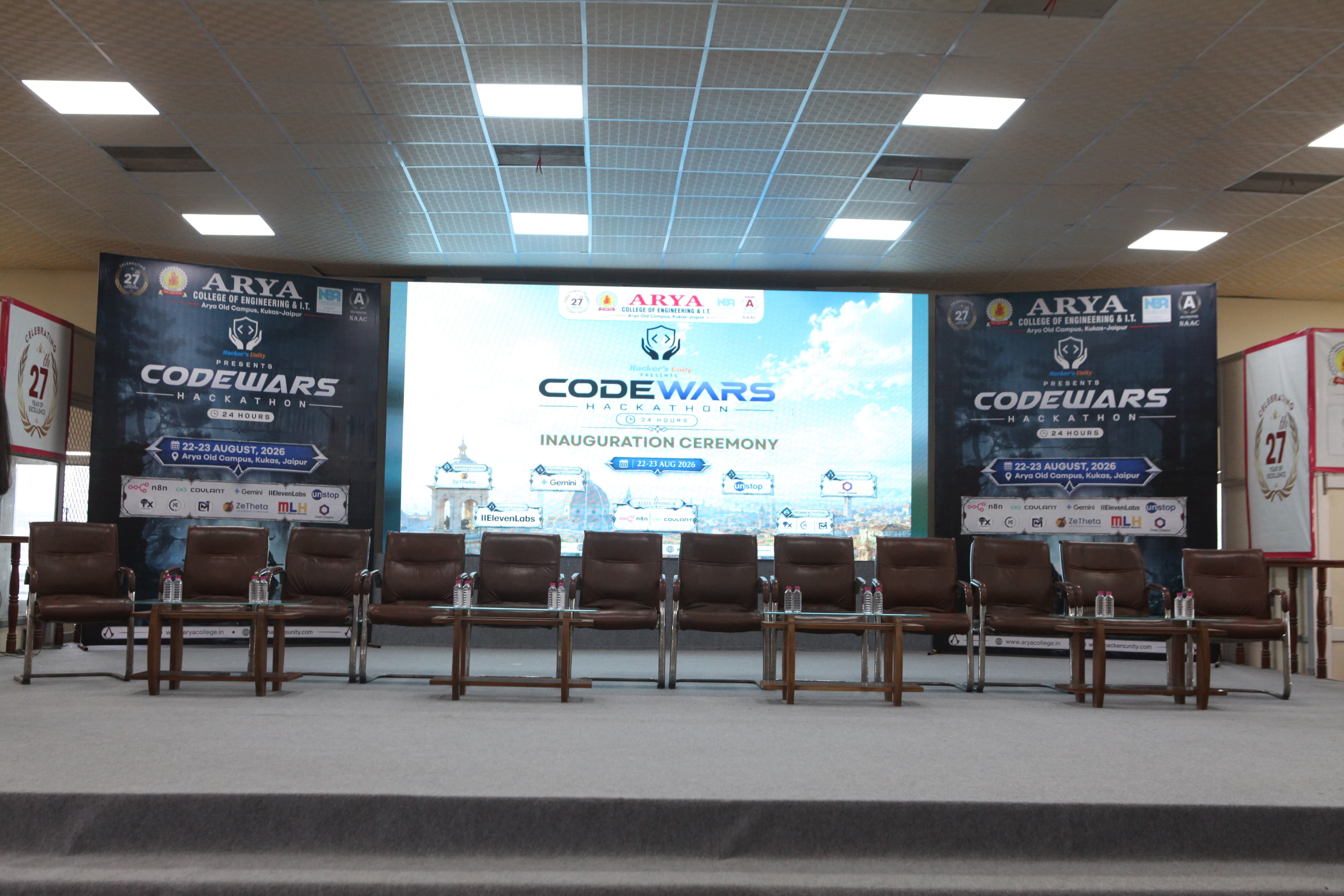 CodeWars — Inauguration Stage